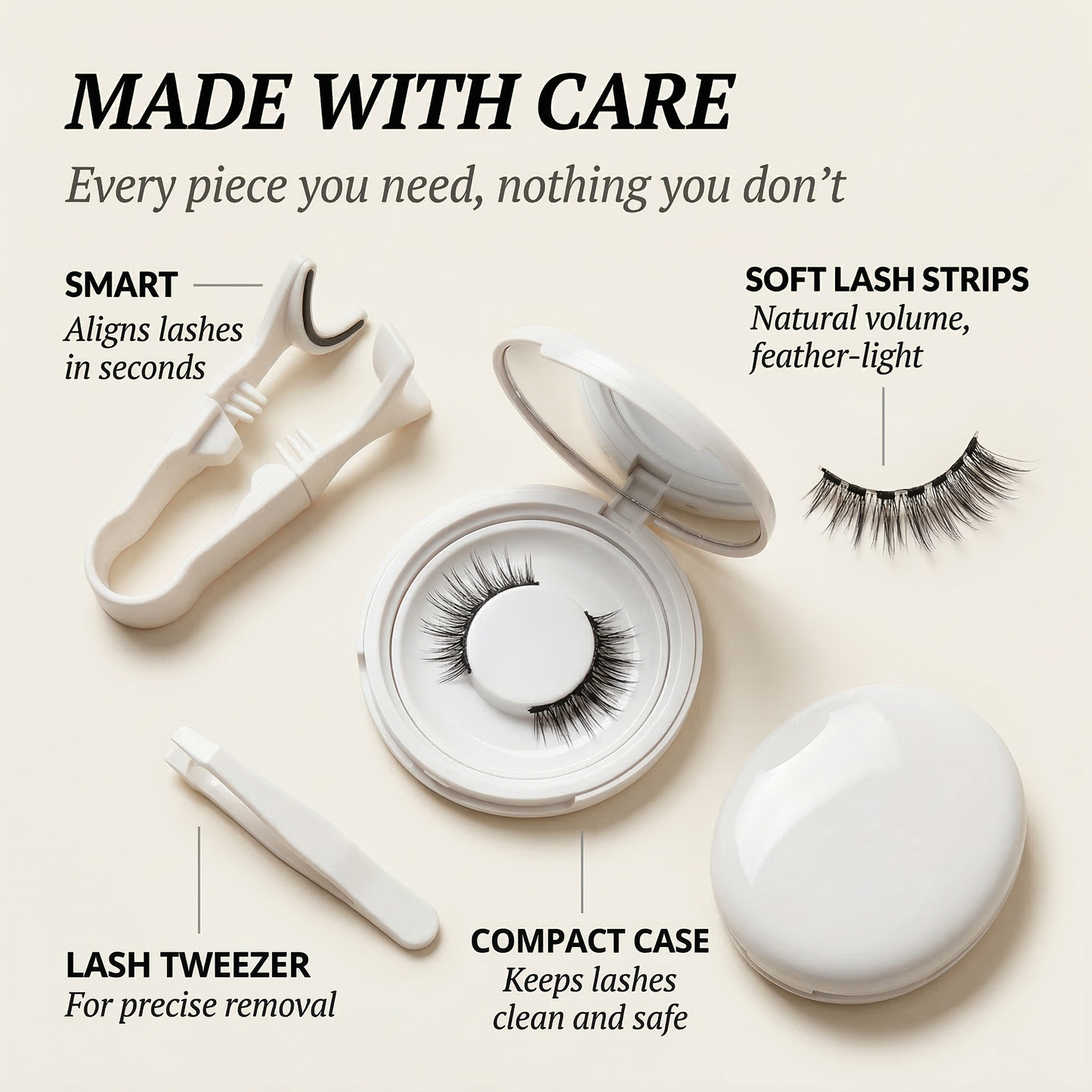 Lashveil™ – Gentle Heated Eyelash Curler for Long-Lasting Natural Lift +50% OFF