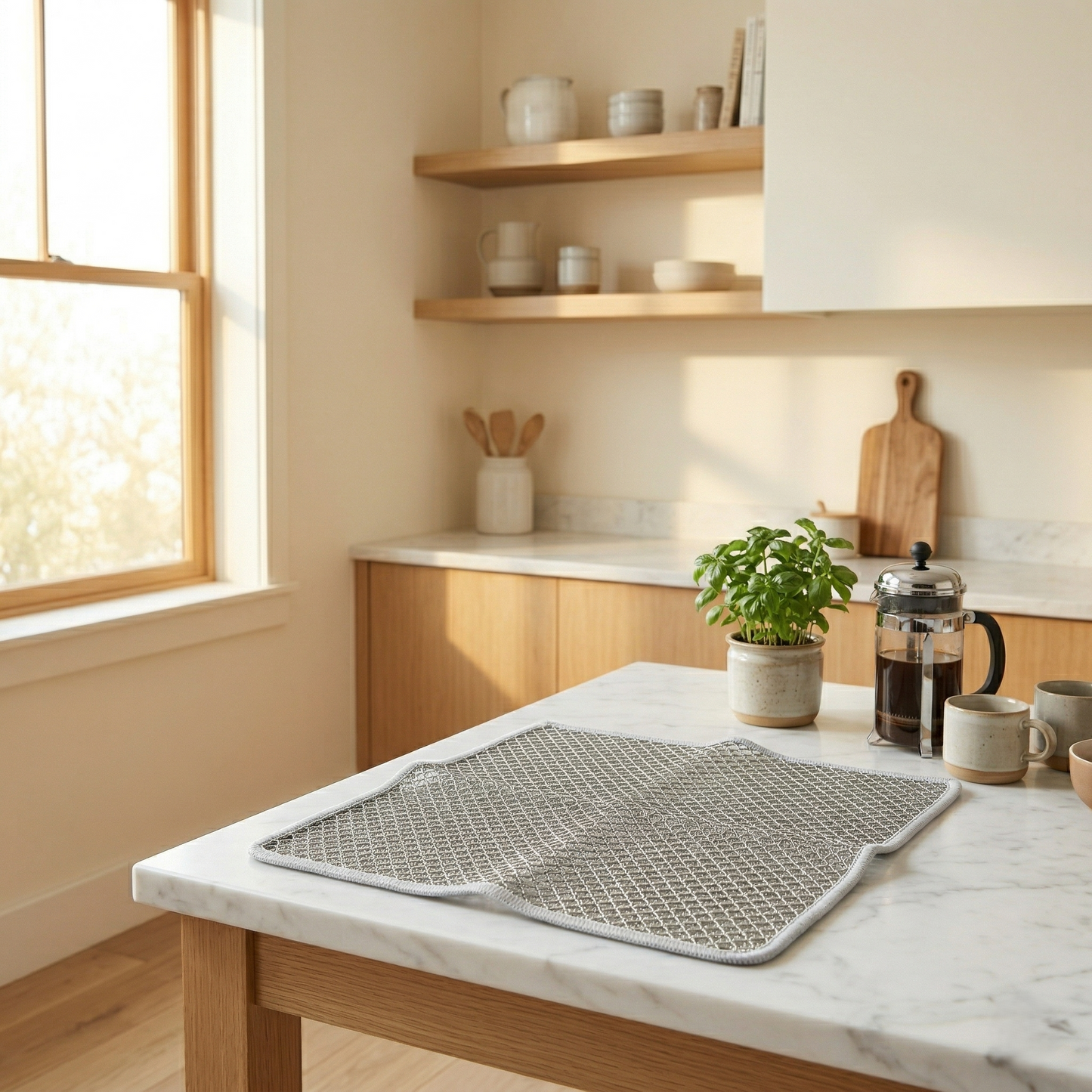 WireForge™ – No-Scratch Steel Mesh Scrubbing Cloth, Odor-Free & Reusable (4 packs)+ 50% OFF