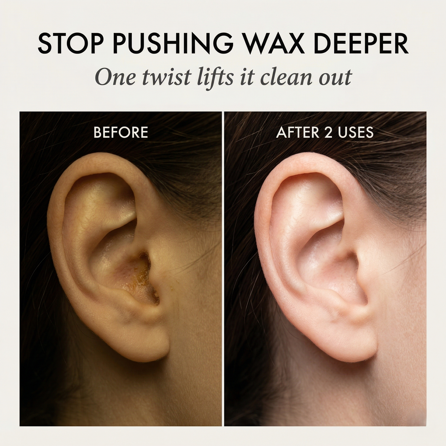 Audren™ – Reusable Adhesive Earwax Removal Swabs, Safe & Gentle for Adults, Babies & Pets + 50 % OFF