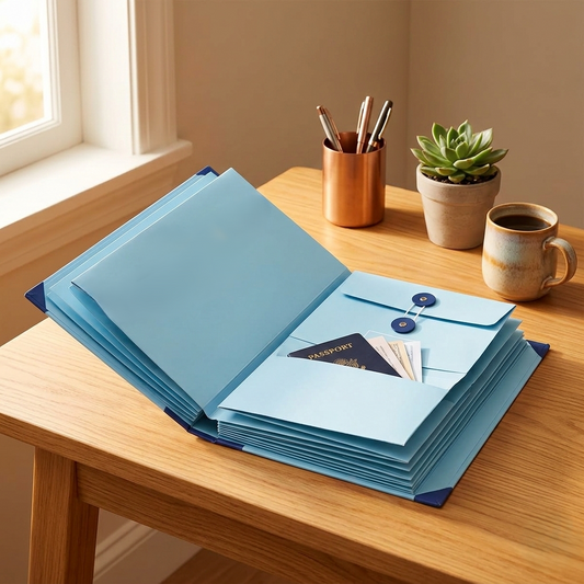 Docket™ – Accordion File Organizer with Secured Pockets for Important Documents +50% OFF