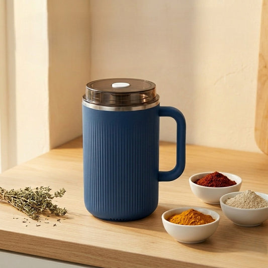 Millwick™ – Fast-Grind Stainless Steel Grain & Spice Grinder + 50% OFF