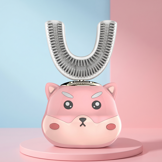 Grinzy™ – U-Shaped 360° Kids Electric Toothbrush + 50% OFF