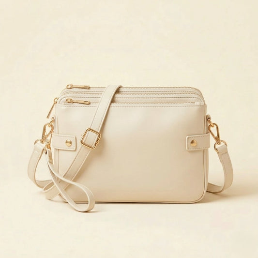 Velori™ – Three-Layer Vegan Leather Crossbody & Clutch Bag + 50% OFF