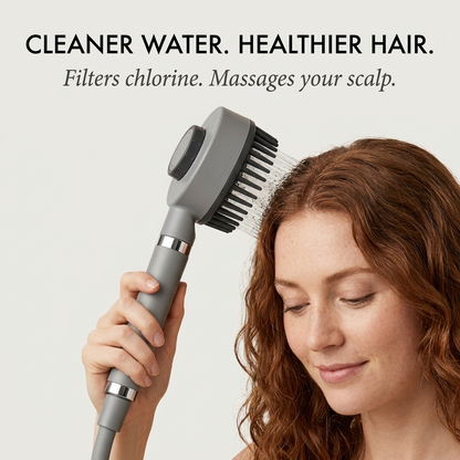 Rinswell™ – High-Pressure Filtered Shower Head with Scalp Massage & 10 Spray Modes + 50% OFF