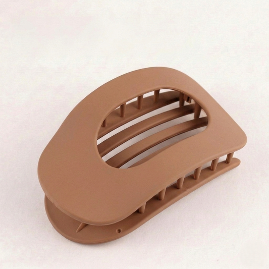 Tresholm™ – Matte Solid Color Large Oval Claw Hair Clip + 1+1 FREE