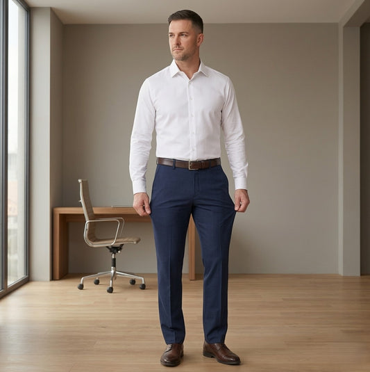 Trewford™ – 4-Way Stretch Expandable Waist Classic Men's Dress Pants + 50% OFF