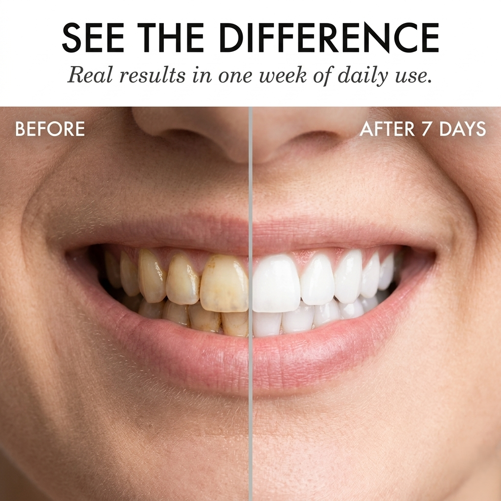Pearlmint™ – Natural Whitening Toothpaste with Peppermint, Chamomile & Baking Soda + 50% OFF
