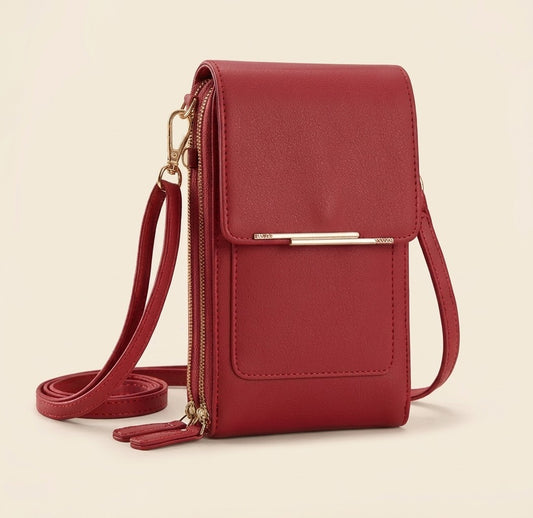 Latchly™ – Touchscreen Crossbody Phone Wallet with Card Slots + 50% OFF