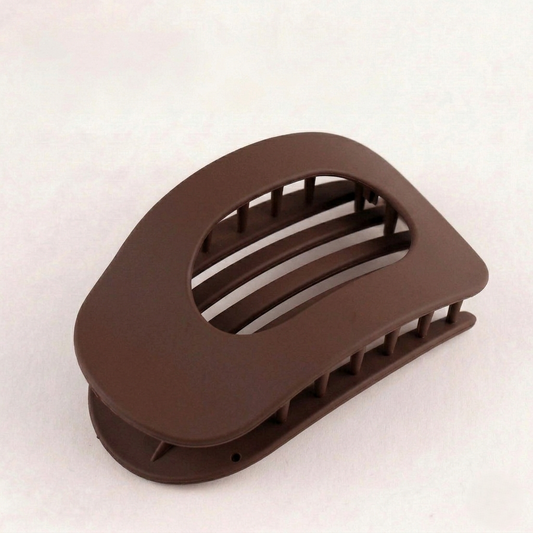 Tresholm™ – Matte Solid Color Large Oval Claw Hair Clip + 1+1 FREE