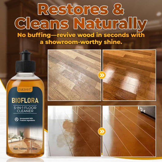 The AuraClean 5-in-1 Solution - Fast-Drying, Prebiotic, and Baby-Safe Floor Care + Buy 1 Get 1