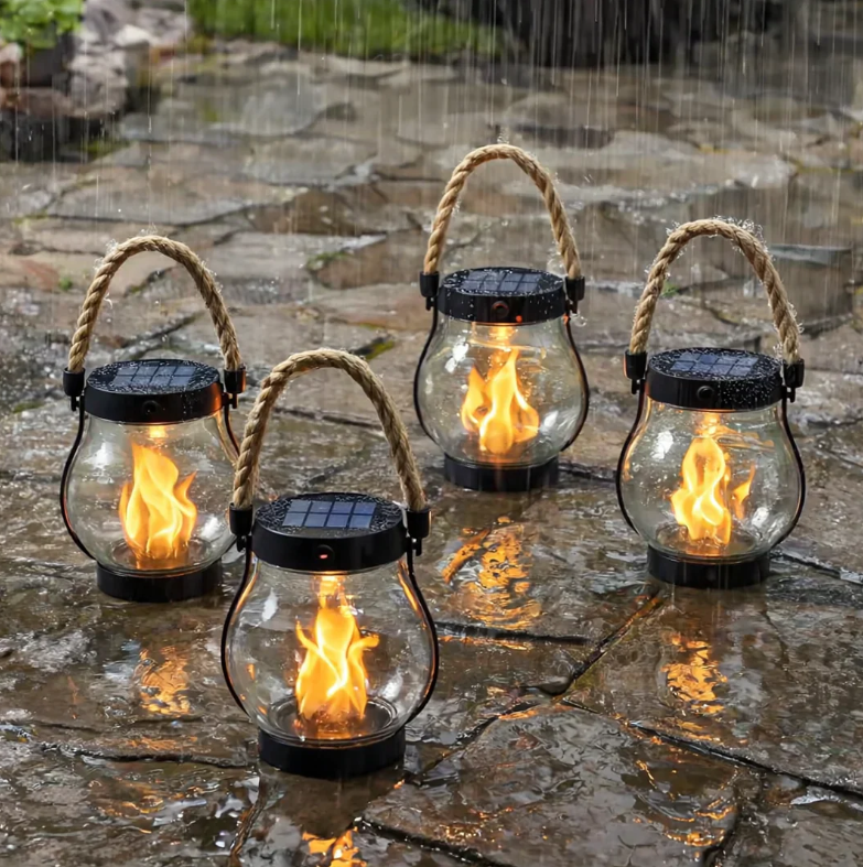 The EverFlame Solar Lantern - A Perfect Flame, Every Night + 50