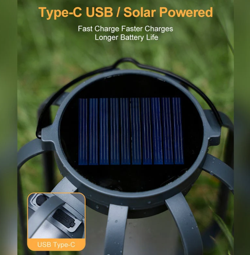 The EverFlame Solar Lantern - A Perfect Flame, Every Night  + 50% OFF