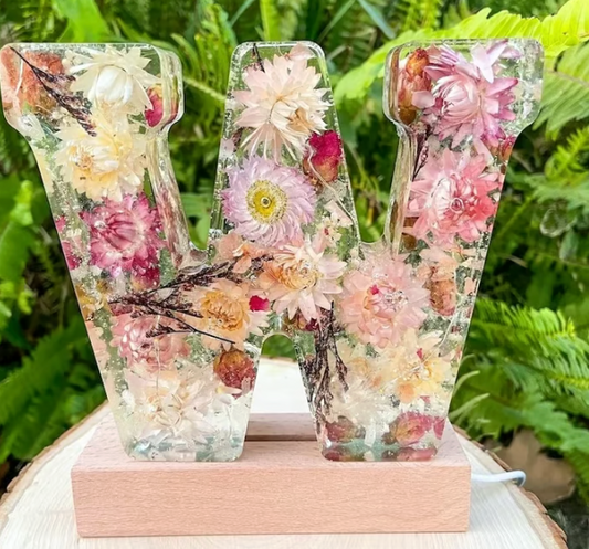EverGlow Initial - Preserved Floral Art Keepsake + GET 50% OFF TODAY!