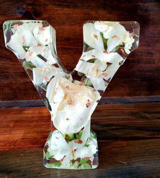 EverGlow Initial - Preserved Floral Art Keepsake + GET 50% OFF TODAY!