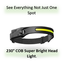 The HorizonView Headlamp - See Everything, Not Just One Spot + 50% OFF