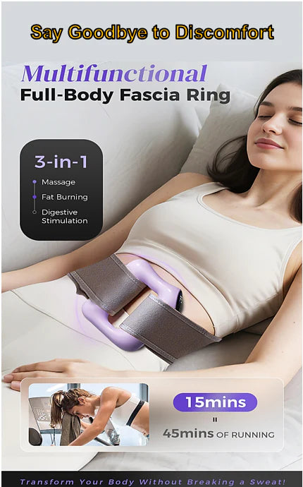 The BodyEase Massage Ring- Triple-Action Relief: Melt Fat, Ease Tension, Boost Digestion + 50% OFF