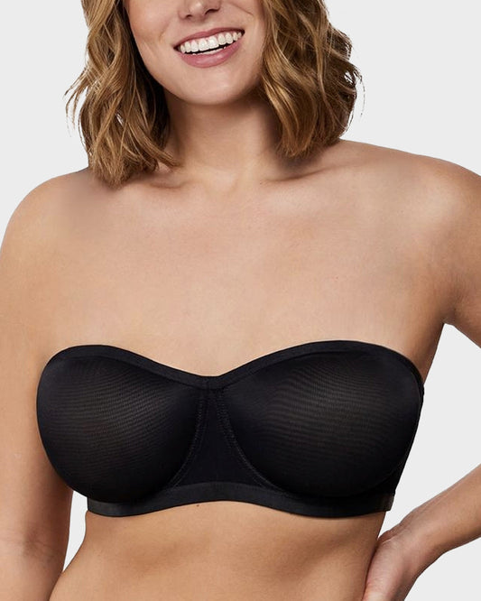 Maisette™ – Strapless Mesh Underwire Balconette Bra with Convertible Straps + 50% OFF
