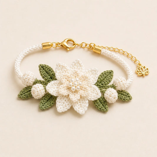 Petalume – All-in-One Nature Crochet Bracelet Making Kit+ 50% OFF