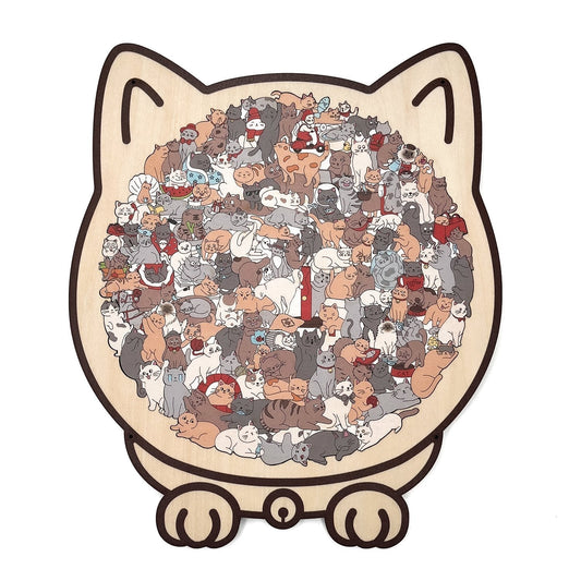 The Purrfect Cat Puzzle – The Ultimate Gift for Stress Relief + 50% OFF