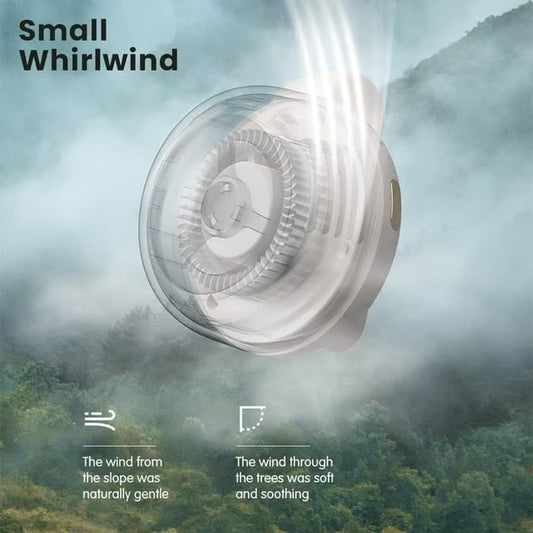 Breezewell™ – Hands-Free Bladeless Waist Fan with 3 Speeds & Silent Cooling + 50% OFF