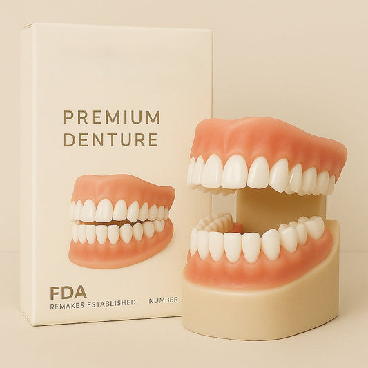PerfectFit Comfort Dentures - Get a Secure, Natural Smile You Mold at Home+ 50 % OFF