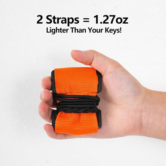 Prism™ – Iridescent Adjustable Luggage Connector Straps (2-Pack) + 50% off