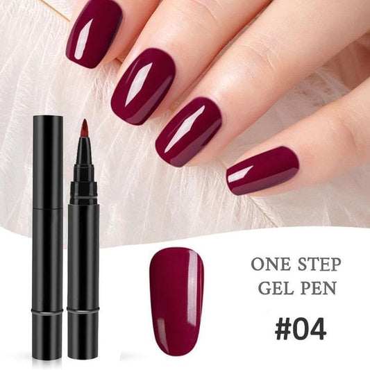 Enamelle – 3-in-1 One-Step Gel Nail Pen Kit with LED Lamp, 18 Colors - Buy 1 + 1 FREE