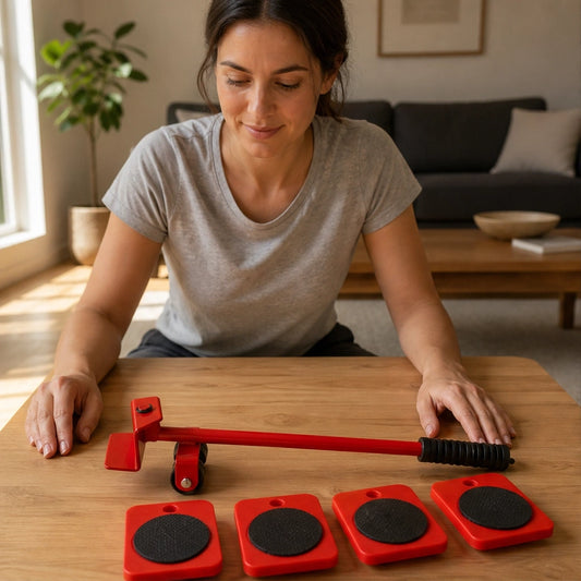 Glidwell – Furniture Lifter & 4-Wheel Slider Moving Kit + 50% OFF