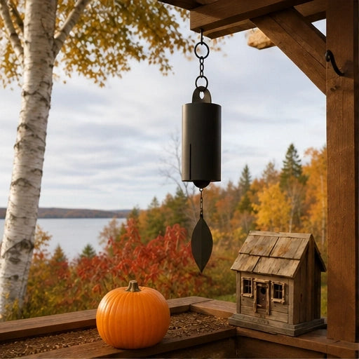 Vesperbell – Handcrafted Deep-Tone Steel Garden Bell Windchime + 50%