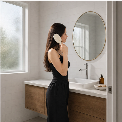 Dewelle™ – Spray, Massage & Detangle 3-in-1 Electric Hair Brush + 50% OFF