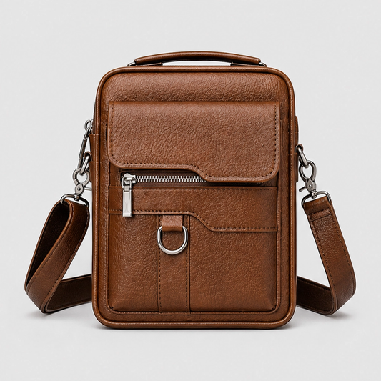 Roven™ – Water-Resistant PU Leather Crossbody Messenger Bag for Men + 50% OFF