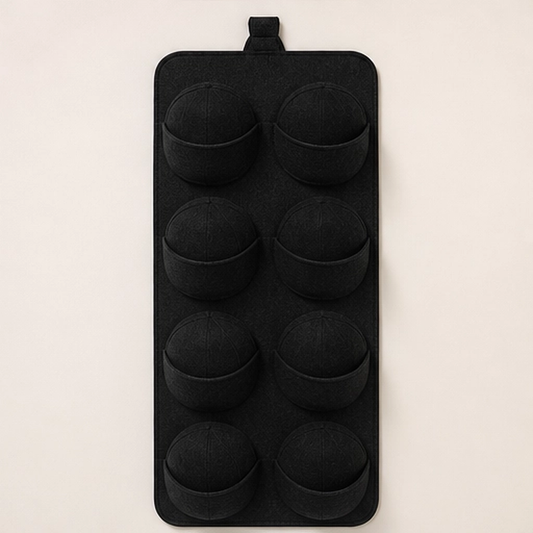 Brimwick – 14-Pocket Felt Hanging Hat Organizer for Door & Wall + 50% OFF