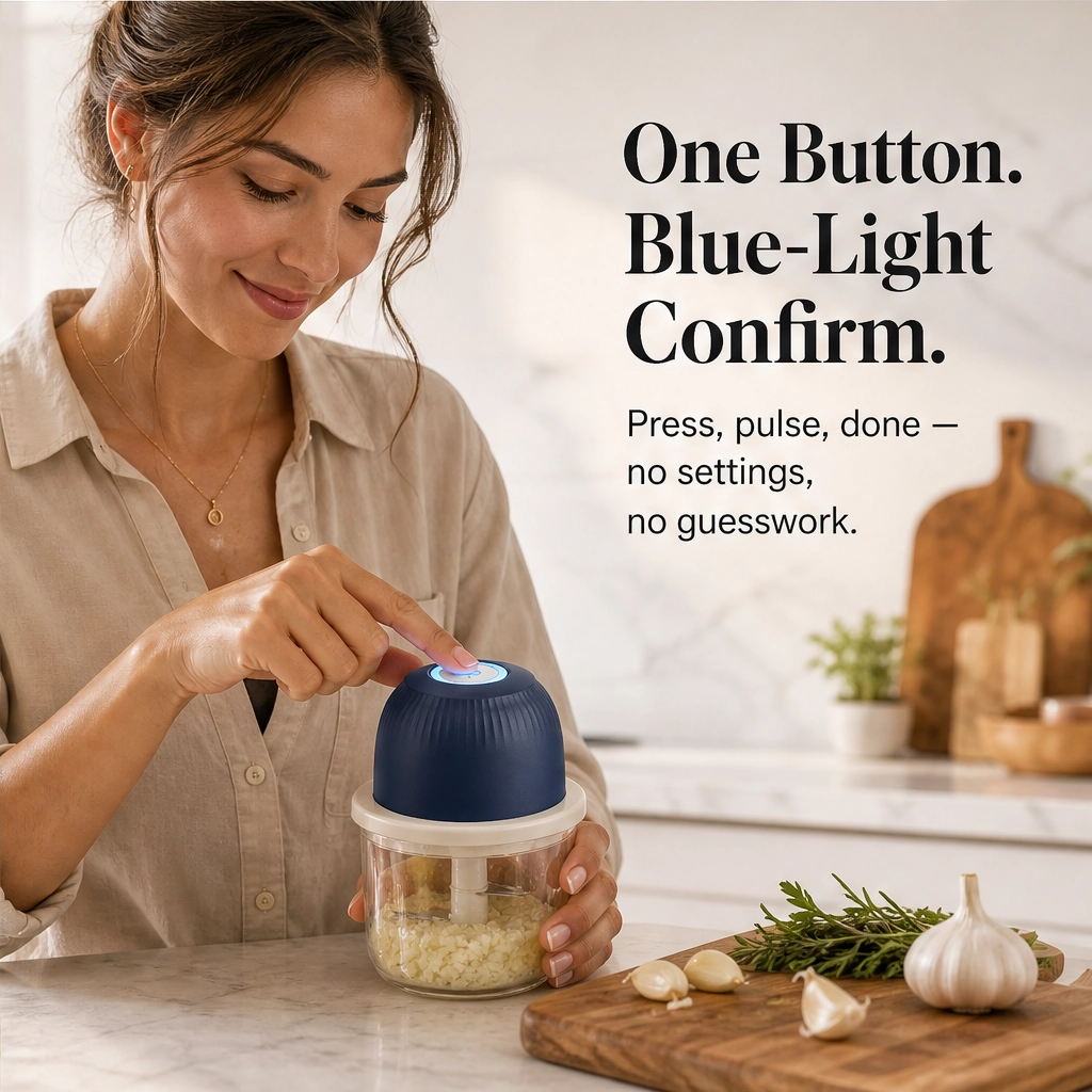 Prepwell™  – Cordless Rechargeable Mini Electric Food Processor + 50% OFF