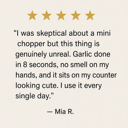 Prepwell™  – Cordless Rechargeable Mini Electric Food Processor + 50% OFF