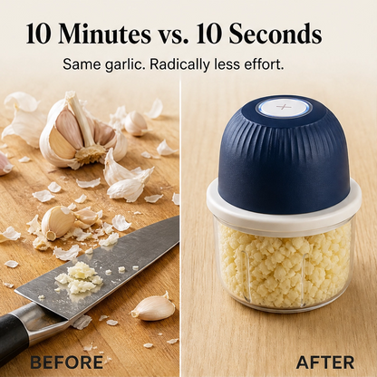Prepwell™  – Cordless Rechargeable Mini Electric Food Processor + 50% OFF