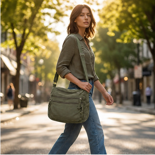 Marlowe™ – Multi-Pocket Slouchy Hobo Shoulder & Crossbody Bag + 50% OFF