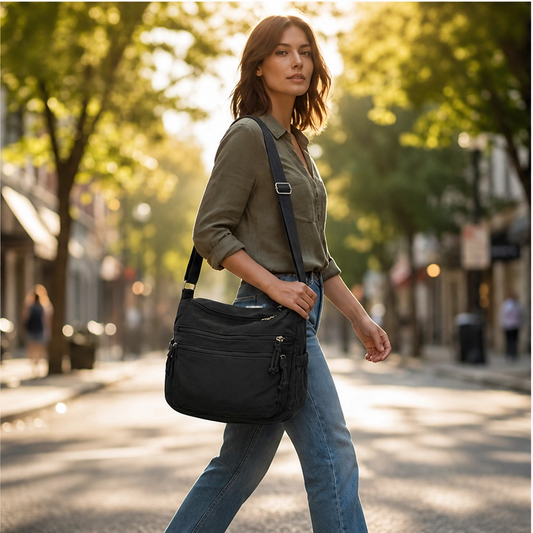 Marlowe™ – Multi-Pocket Slouchy Hobo Shoulder & Crossbody Bag + 50% OFF