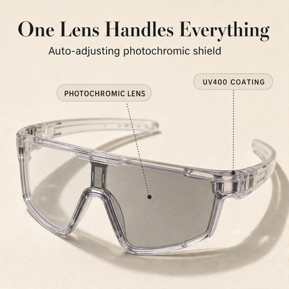 Aperion™ – UV400 Photochromic Polarized Sport Sunglasses + 50% OFF