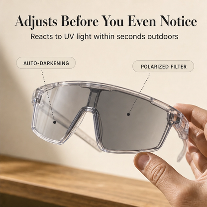 Aperion™ – UV400 Photochromic Polarized Sport Sunglasses + 50% OFF