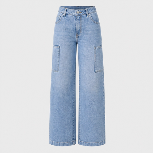 Indigowell™ – Leg-Lengthening Cropped Barrel Jeans + 50% OFF