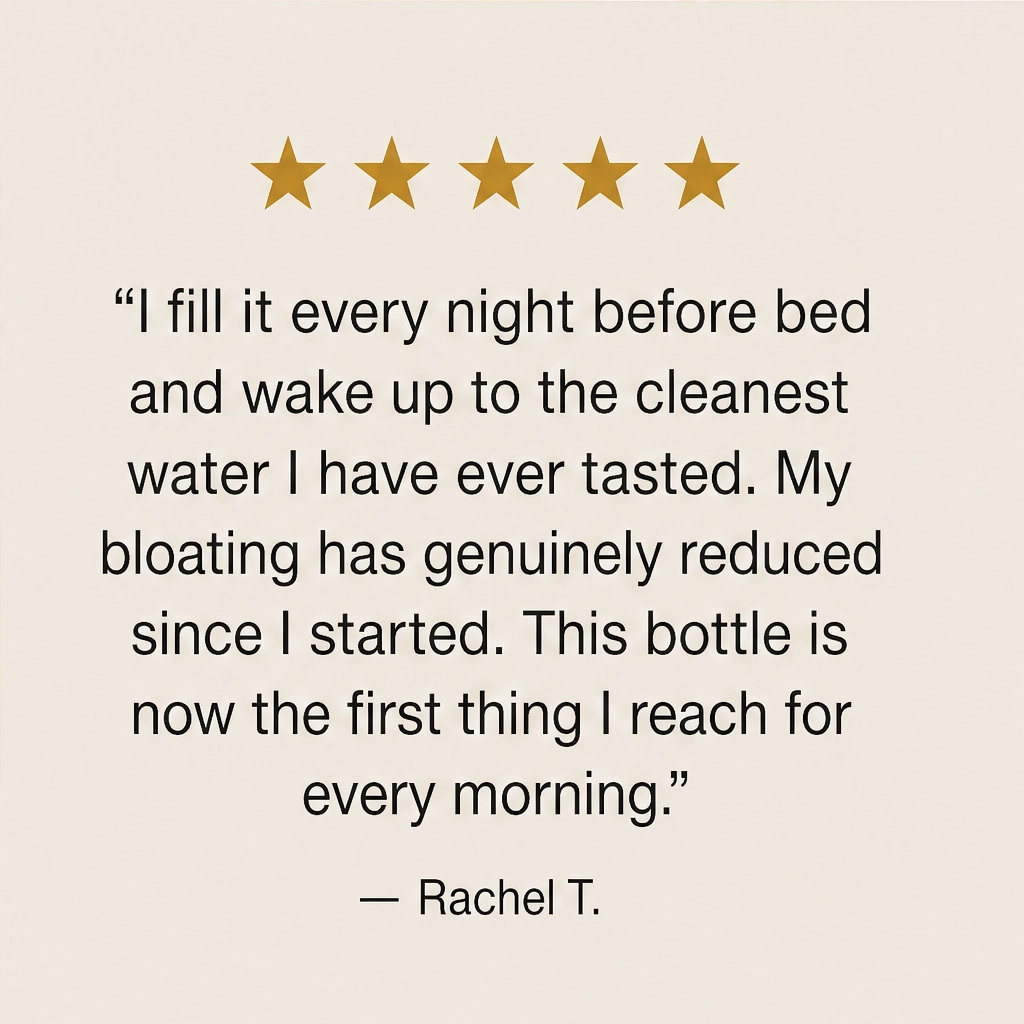 Emberwell – One-Piece Solid Copper, Plastic-Free Hammered Water Bottle + 50% OFF