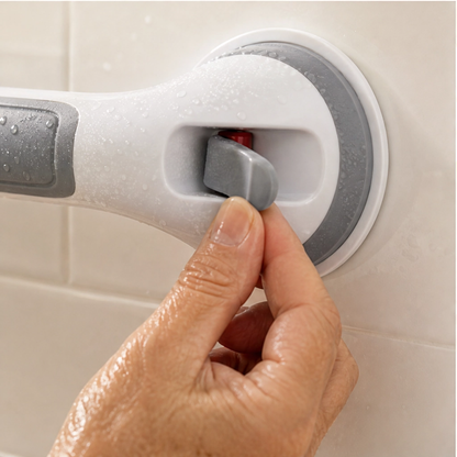 Steadwell™ – Drill-Free Suction Grab Bar with Washable Reusable Grip + 50% OFF