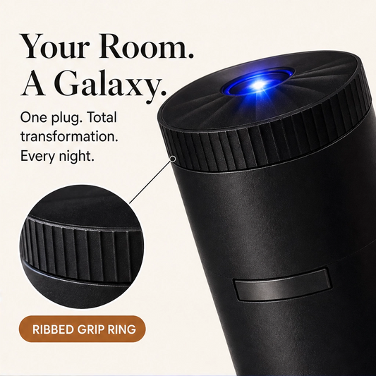 Noctera™ – Galaxy & Ocean HD Star Projector with 360° Head + 50% OFF