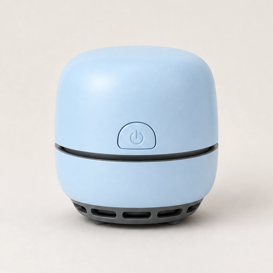 Hushvac – Quiet Mini Desk & Car Vacuum with Brush Head + 50% OFF