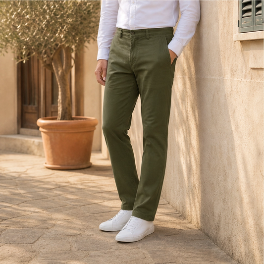 Strideford™ – 4-Way Stretch Expandable-Waist Straight-Leg Pants + 50% OFF