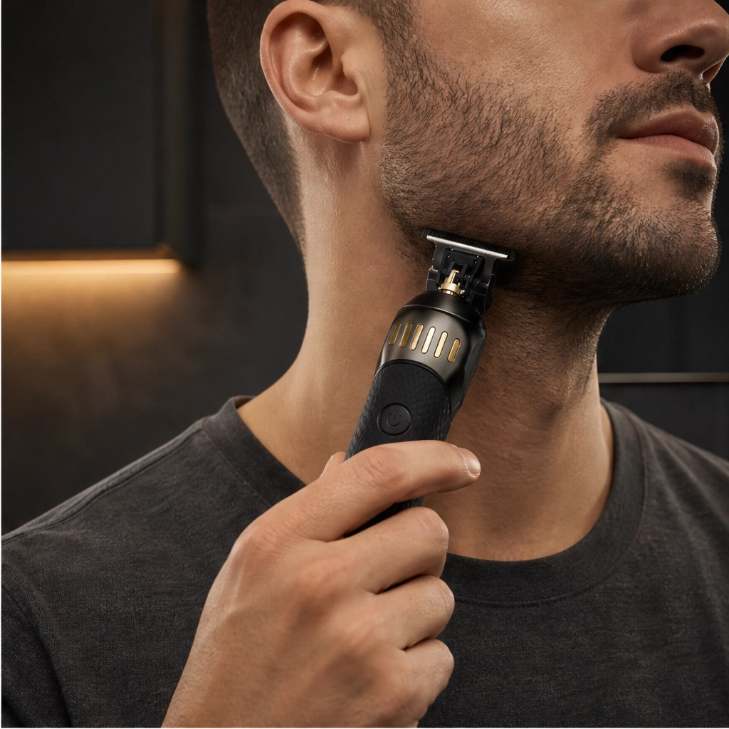 Edgecrest™ – 3-in-1 Beard, Shaver & Nose Trimmer Set with LED Battery Display + 50% OFF