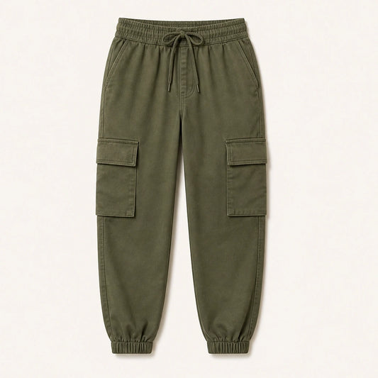 Stryde™ – Tapered Camo Cargo Joggers with Flexible Waist & Deep Pockets + 50% OFF