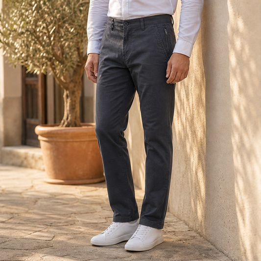 Strideford™ – 4-Way Stretch Expandable-Waist Straight-Leg Pants + 50% OFF