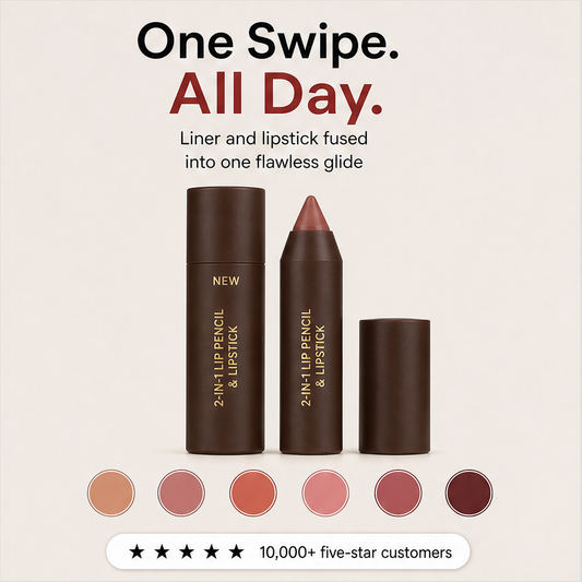 Contourly – 2-in-1 Lip Liner and Lipstick with Precision Tip + BUY 1 + PICK 1 FREE COLOR features
