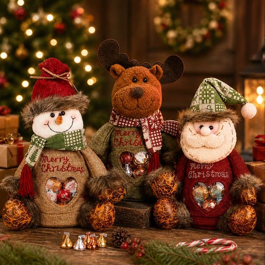 Cosyfig – Plush Christmas Character Treat Bags with Heart Window + 50% OFF lifestyle